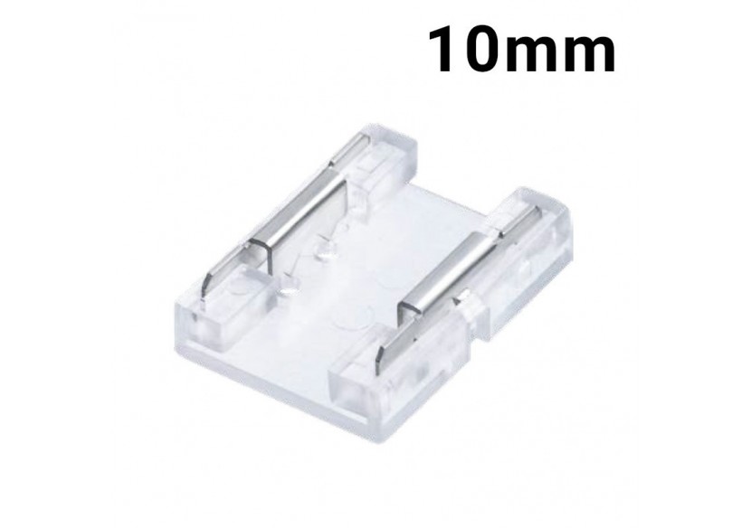 Connecteur rapide CLIP INVISIBLE 2 broches ruban à ruban monochrome 10mm IP20 - BCI10BB-2 - Barcelona LED