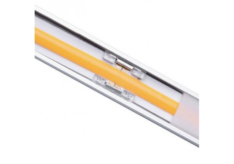 Connecteur rapide CLIP INVISIBLE 2 broches ruban à ruban monochrome 10mm IP20 - BCI10BB-2 - Barcelona LED 2