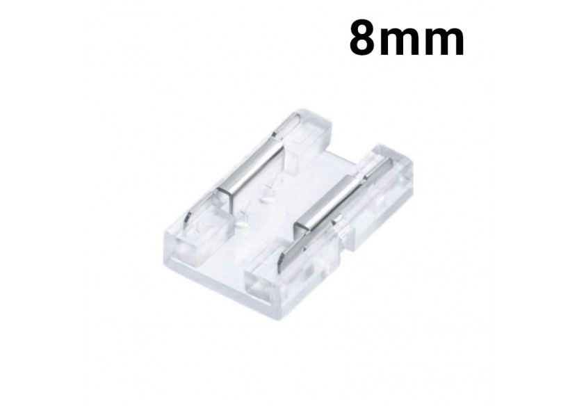 Connecteur rapide CLIP INVISIBLE 2 broches ruban à ruban monochrome 8mm IP20 - BCI8BB-2 - Barcelona LED