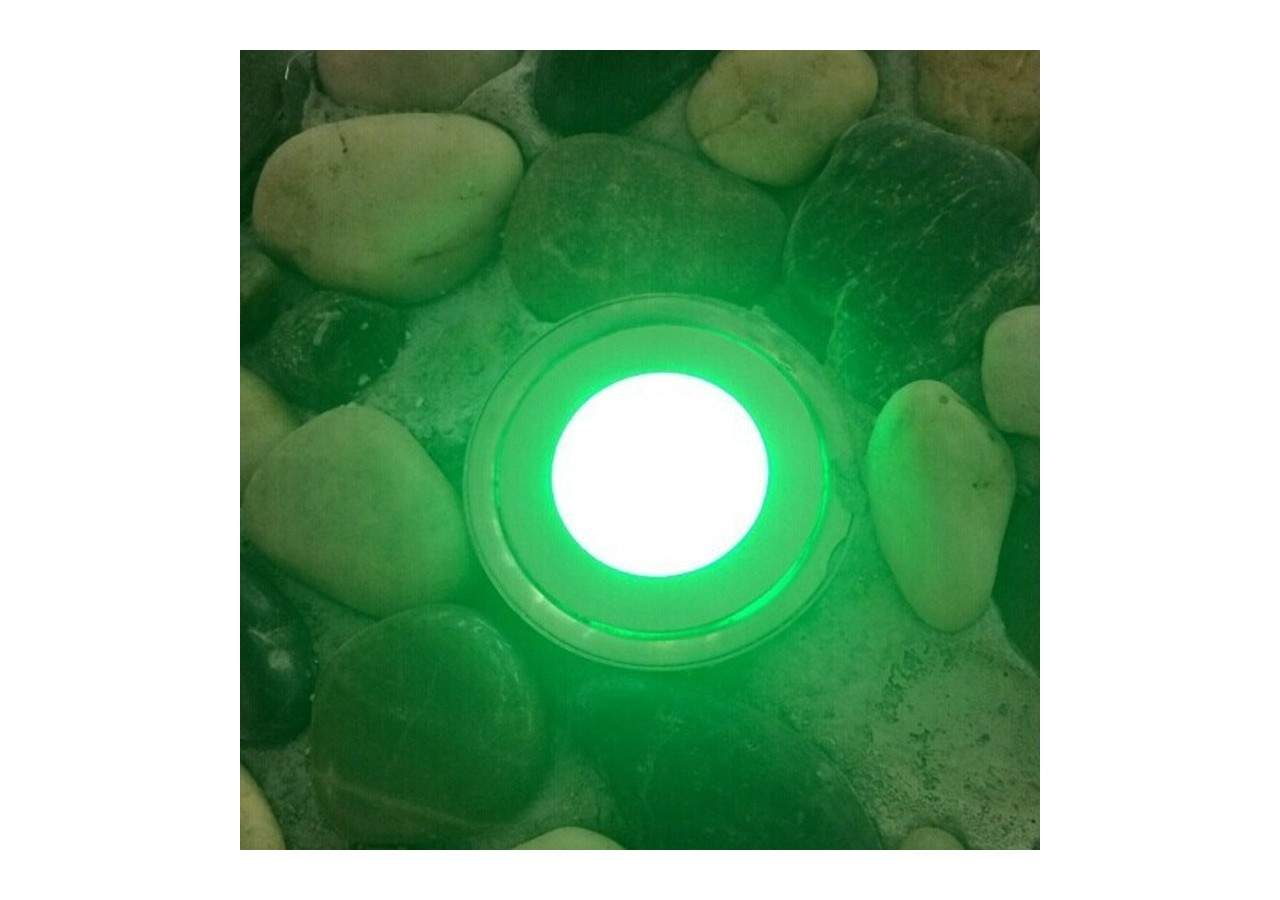 Spot LED balise encastrable RGB 0,7W 12V-DC IP67 - BA50010-RGB - Barcelona LED