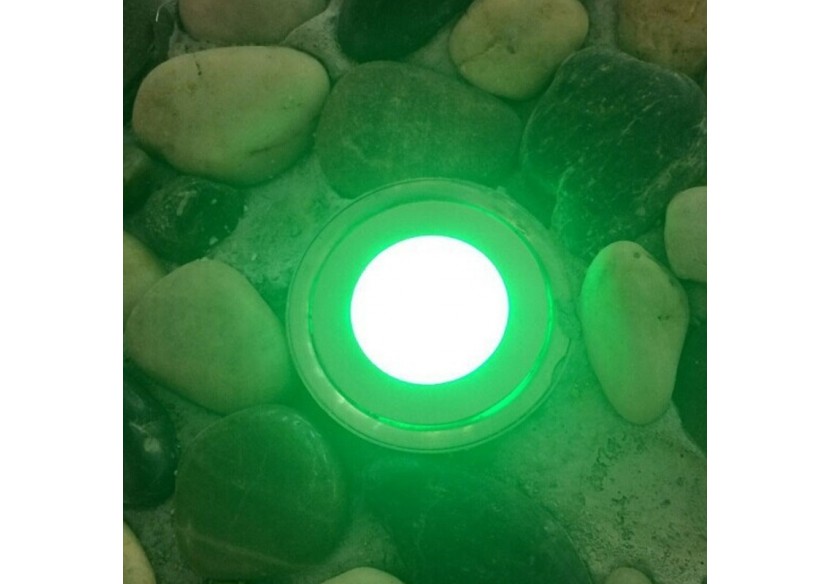 Spot LED balise encastrable RGB 0,7W 12V-DC IP67 - BA50010-RGB - Barcelona LED