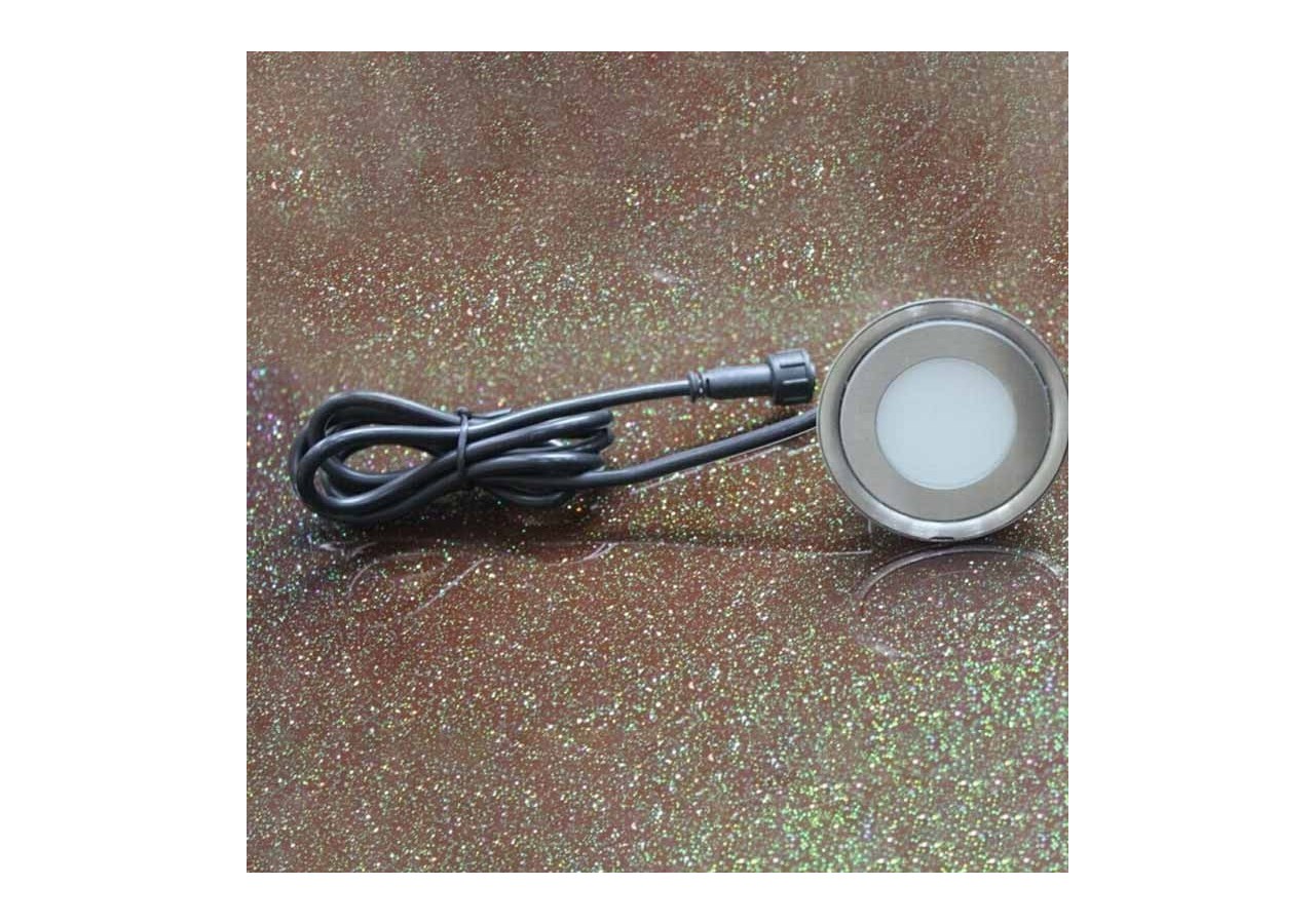 Spot LED balise encastrable RGB 0,7W 12V-DC IP67 - BA50010-RGB - Barcelona LED