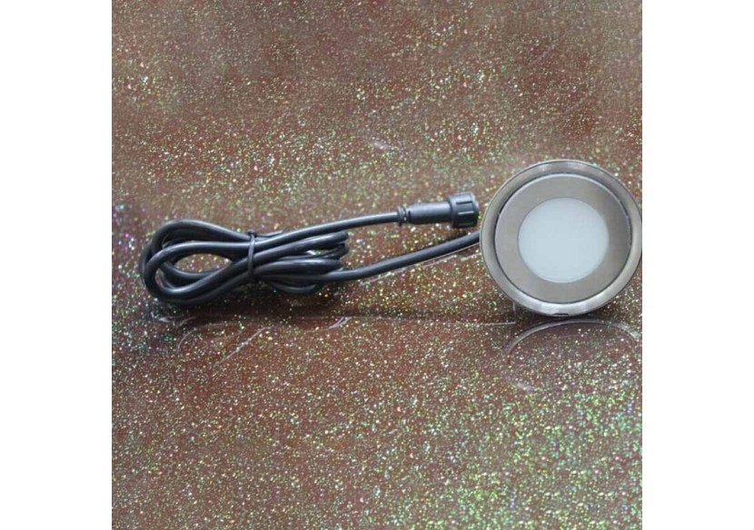 Spot LED balise encastrable RGB 0,7W 12V-DC IP67 - BA50010-RGB - Barcelona LED