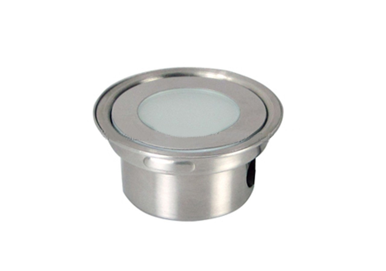 Spot LED balise encastrable RGB 0,7W 12V-DC IP67 - BA50010-RGB - Barcelona LED