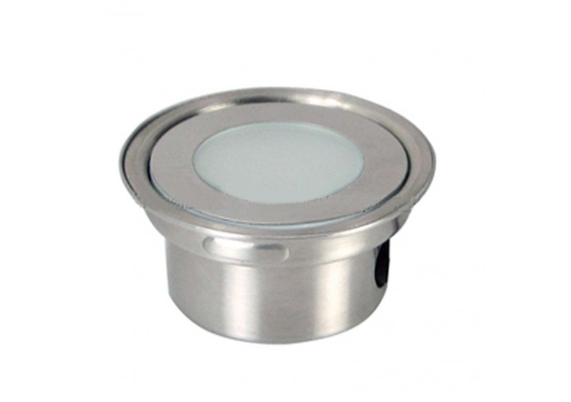 Spot LED balise encastrable RGB 0,7W 12V-DC IP67 - BA50010-RGB - Barcelona LED