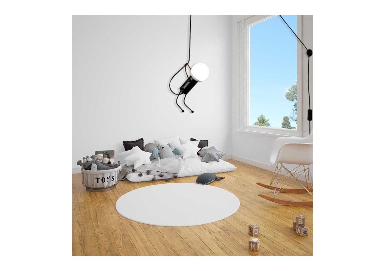 Lampe suspendue décorative avec interrupteur et prise "DOLL" - LV418-C - Barcelona LED