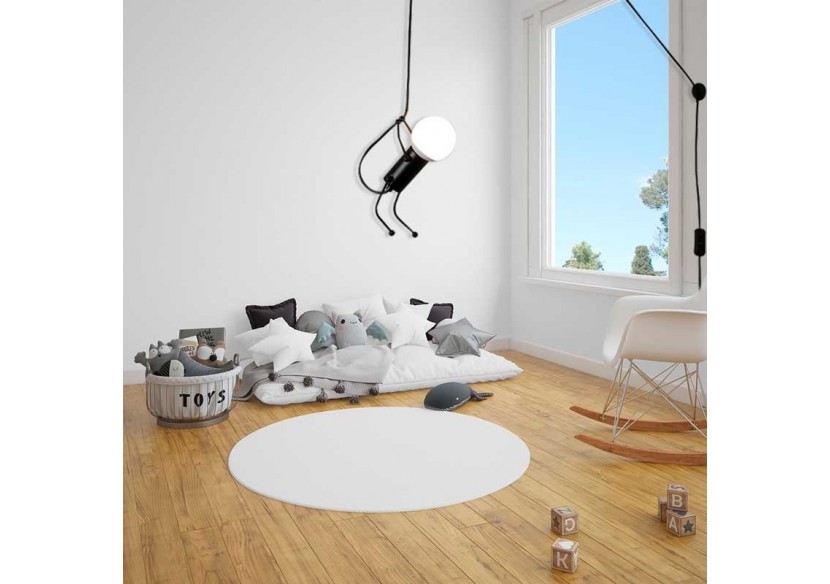 Lampe suspendue décorative avec interrupteur et prise "DOLL" - LV418-C - Barcelona LED