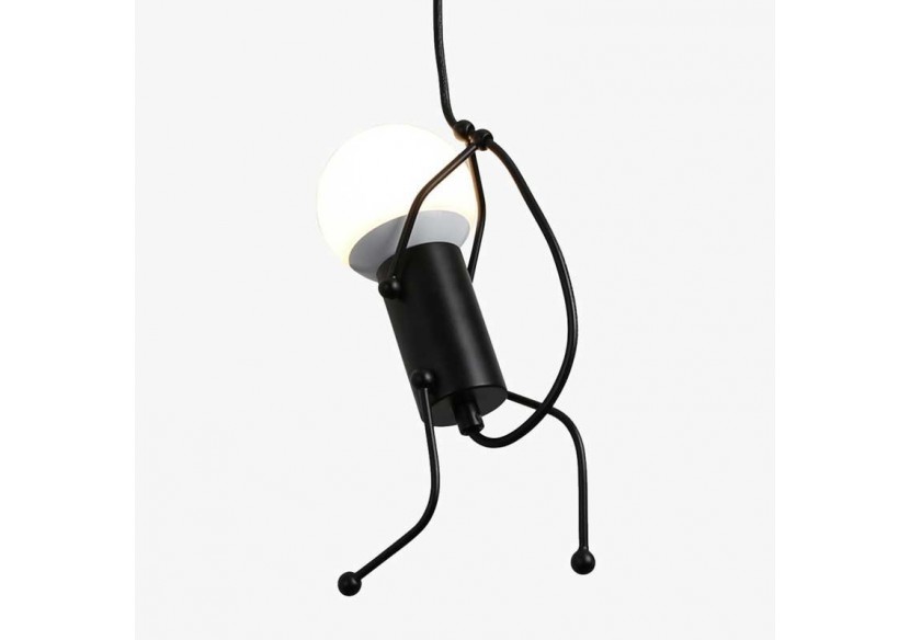 Lampe suspendue décorative avec interrupteur et prise "DOLL" - LV418-C - Barcelona LED