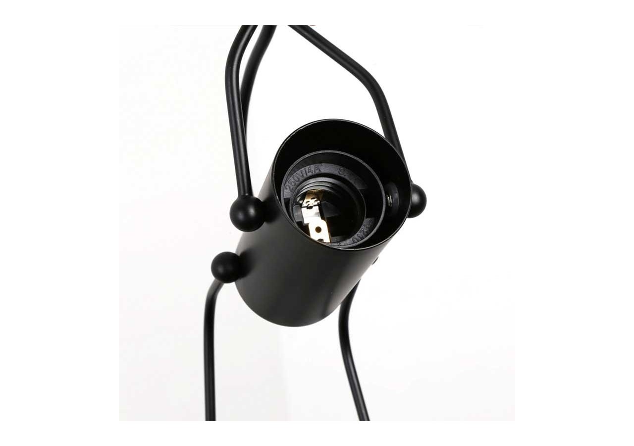 Lampe suspendue décorative avec interrupteur et prise "DOLL" - LV418-C - Barcelona LED