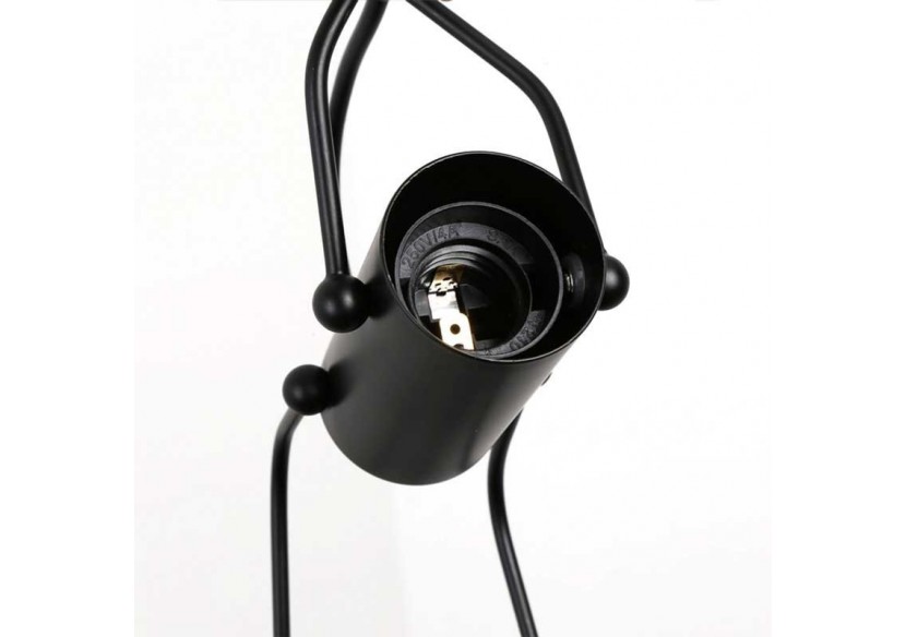 Lampe suspendue décorative avec interrupteur et prise "DOLL" - LV418-C - Barcelona LED