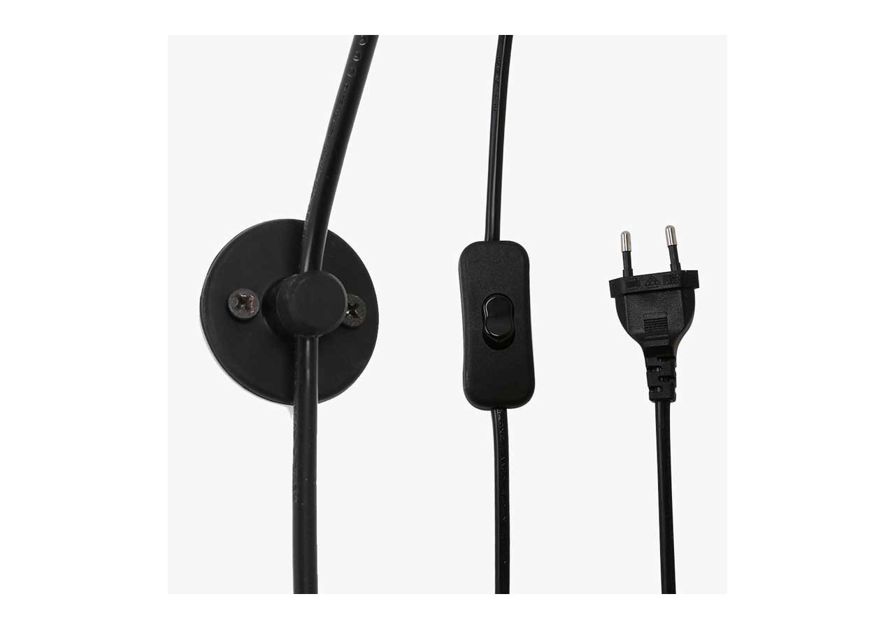 Lampe suspendue décorative avec interrupteur et prise "DOLL" - LV418-C - Barcelona LED