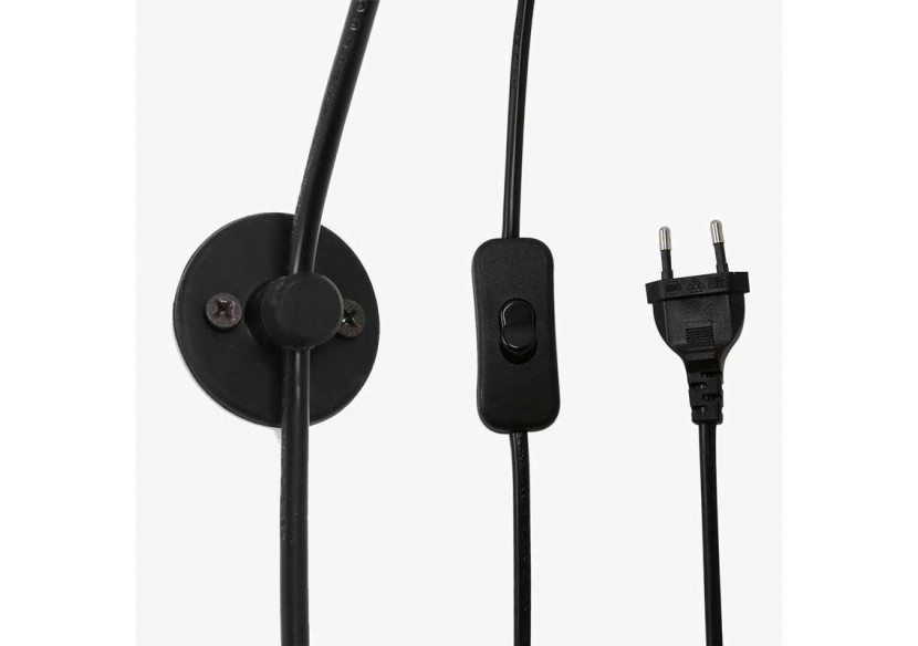 Lampe suspendue décorative avec interrupteur et prise "DOLL" - LV418-C - Barcelona LED