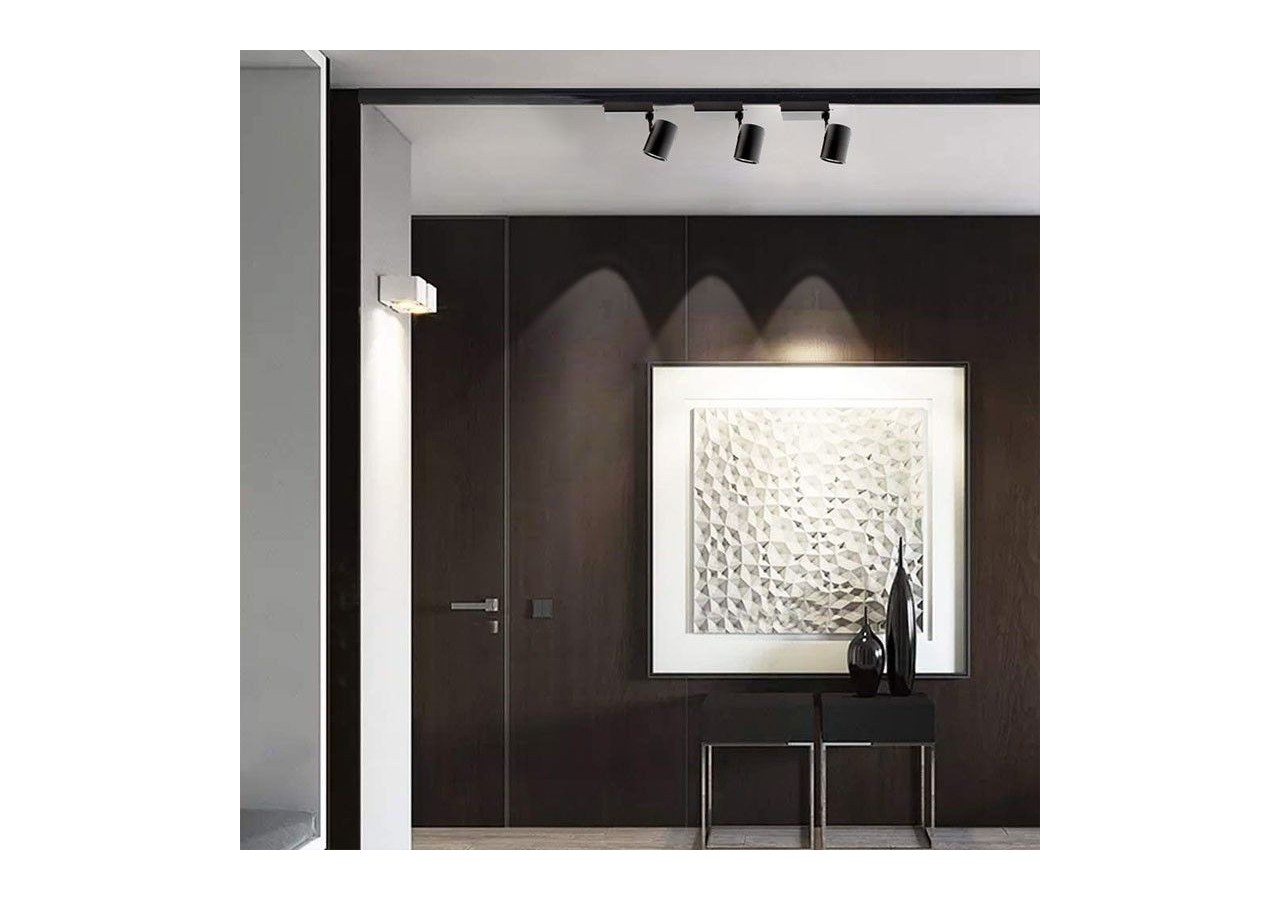 Projecteur LED sur rail monophasé CCT 40W - Driver PHILIPS - 3600lm - B00574-N-CCT - Barcelona LED