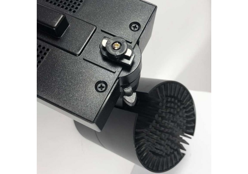 Projecteur LED sur rail monophasé CCT 40W - Driver PHILIPS - 3600lm - B00574-N-CCT - Barcelona LED