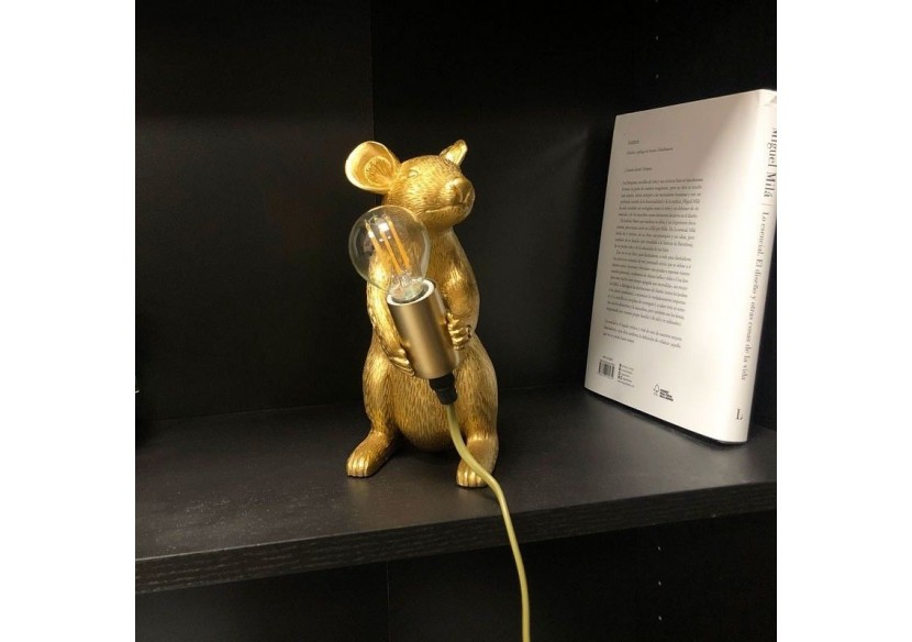Lampe à poser design souris en résine "Stuart" - L4034-D - Barcelona LED
