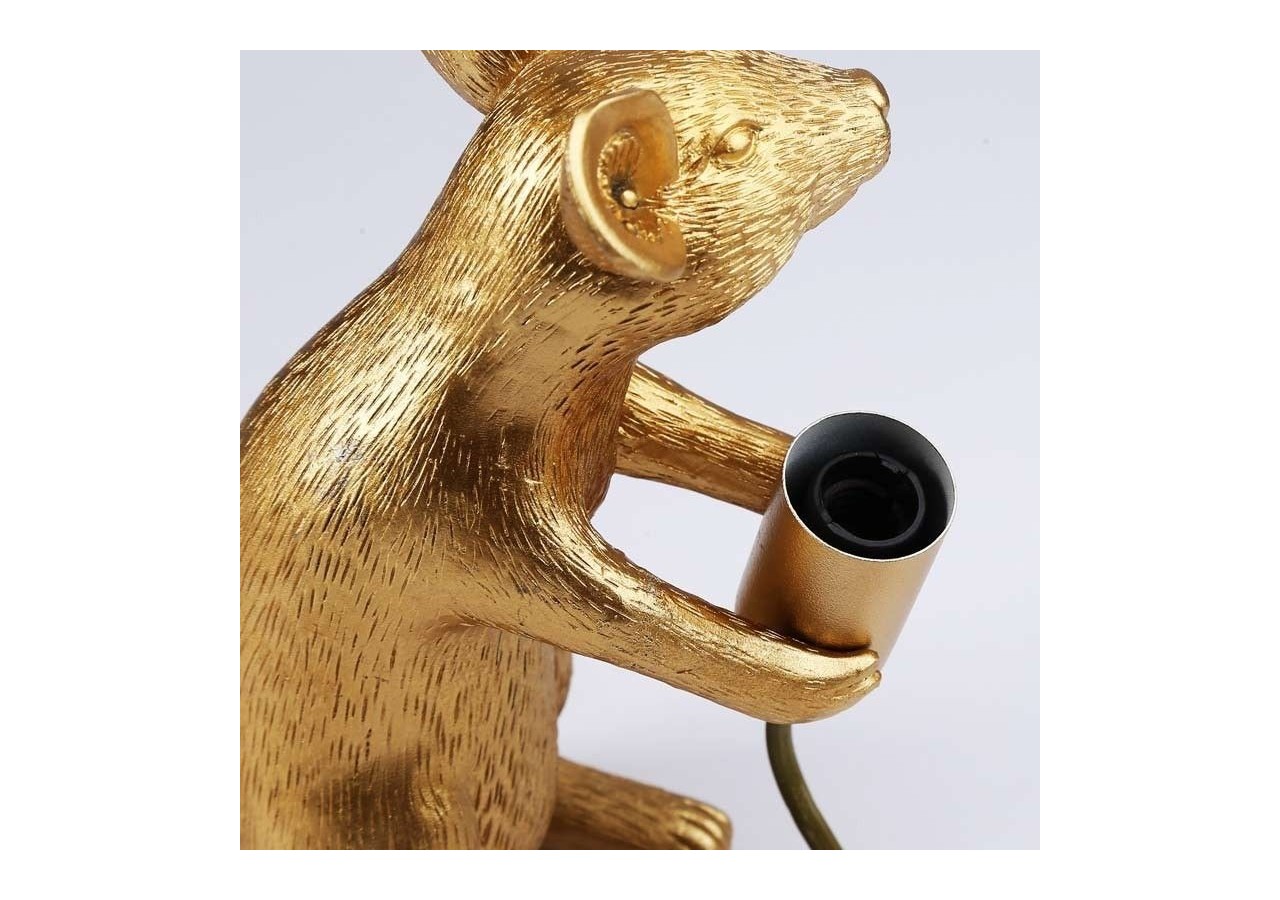 Lampe à poser design souris en résine "Stuart" - L4034-D - Barcelona LED
