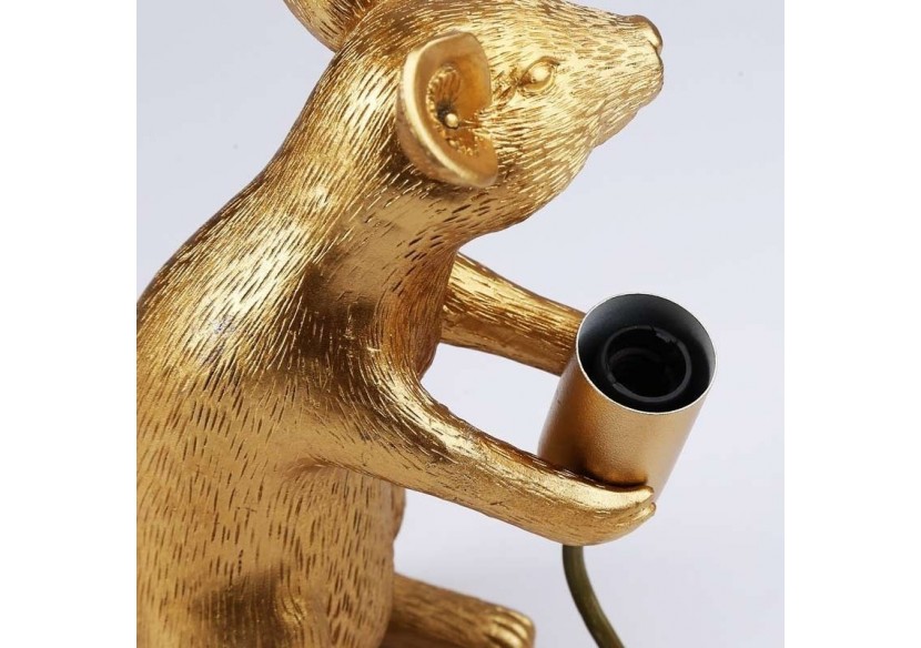 Lampe à poser design souris en résine "Stuart" - L4034-D - Barcelona LED