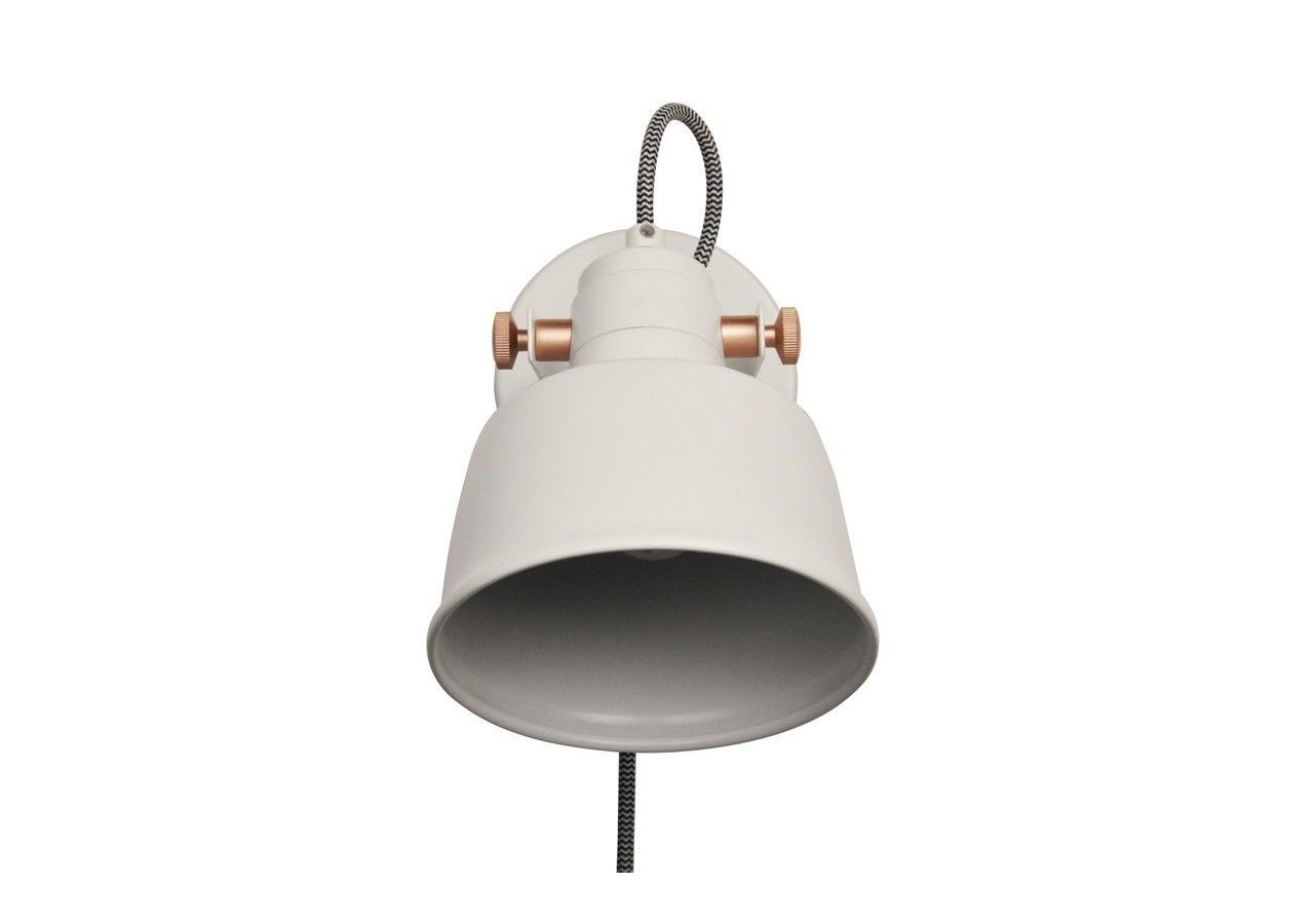 Applique murale intérieur "KUKKA" avec prise et interrupteur - LN4003-EU-B - Barcelona LED