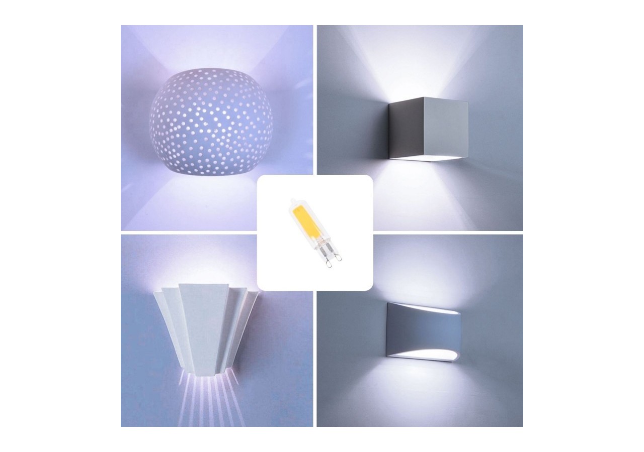 Ampoule LED G9 2W - COB - 360 degrés - 220-240V AC - B485-BF - Barcelona LED
