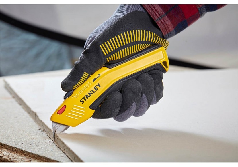 Couteau A Lame Retractable A Rechargement Automatique  - Stanley : Confort'Mat