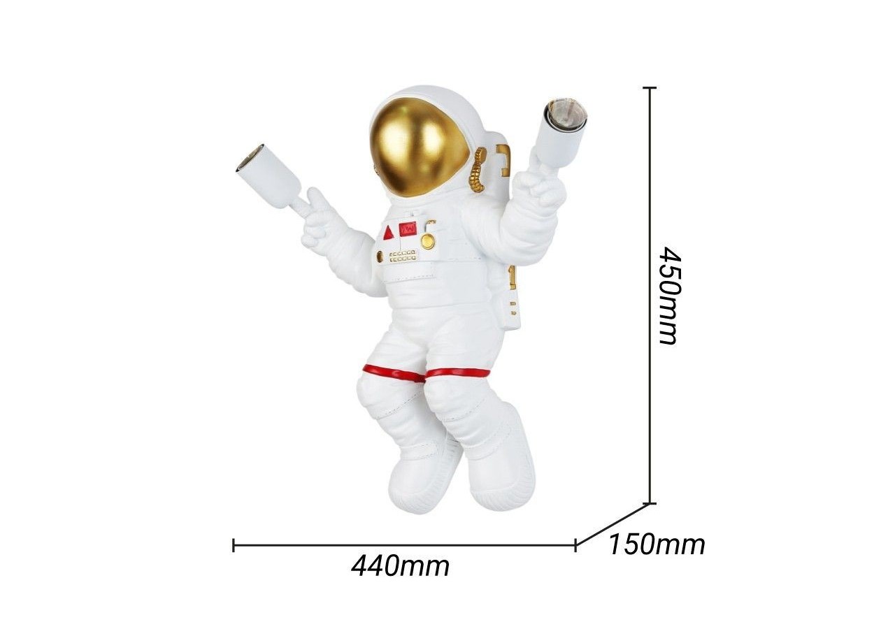Lampe murale astronaute "ELLEN" - L4036-P - Barcelona LED