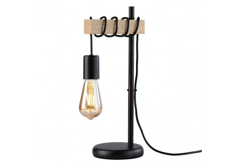 Lampe de table en bois "WOODA" - LM132-N - Barcelona LED