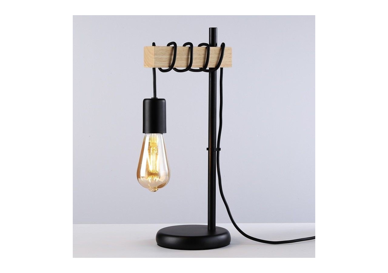 Lampe de table en bois "WOODA" - LM132-N - Barcelona LED