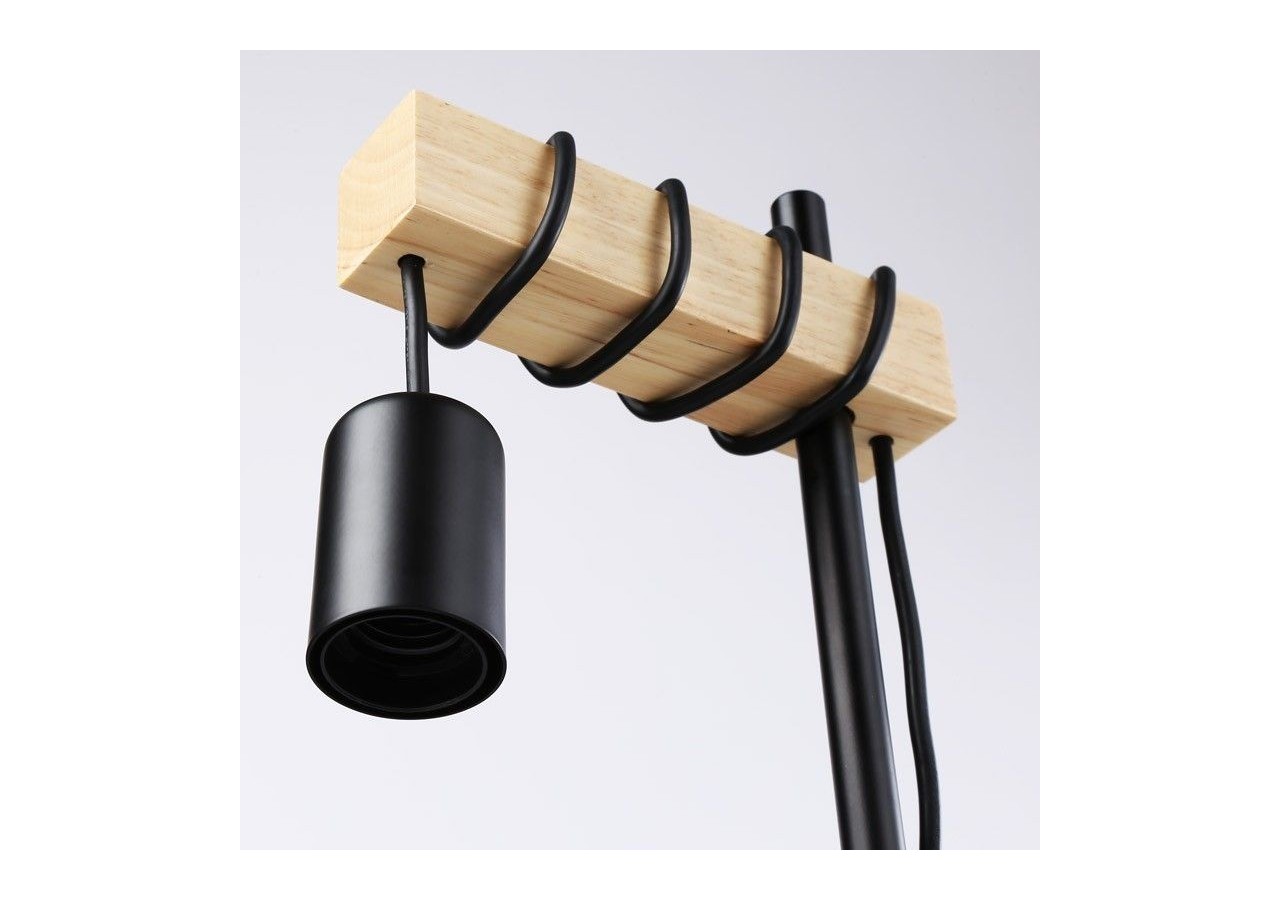 Lampe de table en bois "WOODA" - LM132-N - Barcelona LED