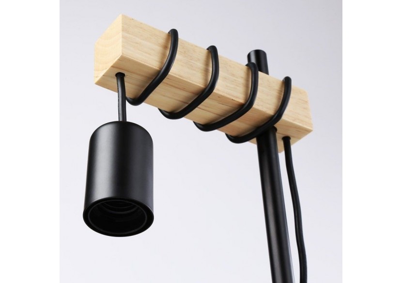 Lampe de table en bois "WOODA" - LM132-N - Barcelona LED