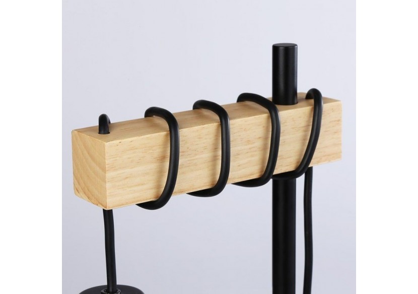 Lampe de table en bois "WOODA" - LM132-N - Barcelona LED