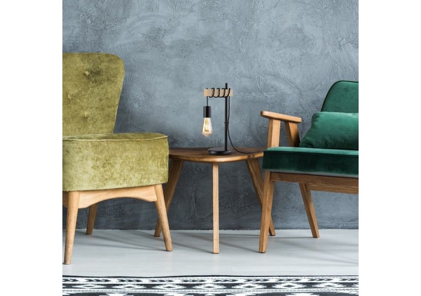 Lampe de table en bois "WOODA" - LM132-N - Barcelona LED