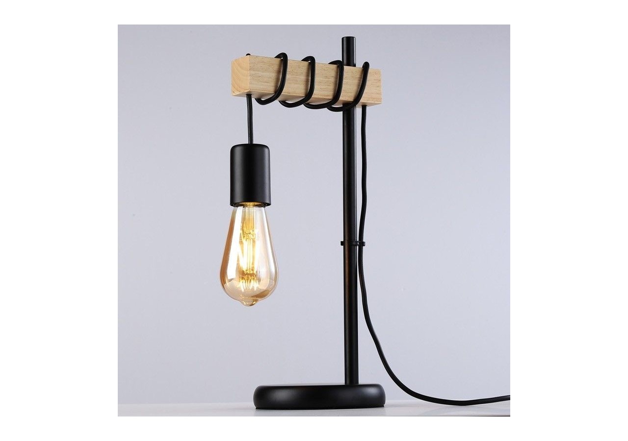 Lampe de table en bois "WOODA" - LM132-N - Barcelona LED