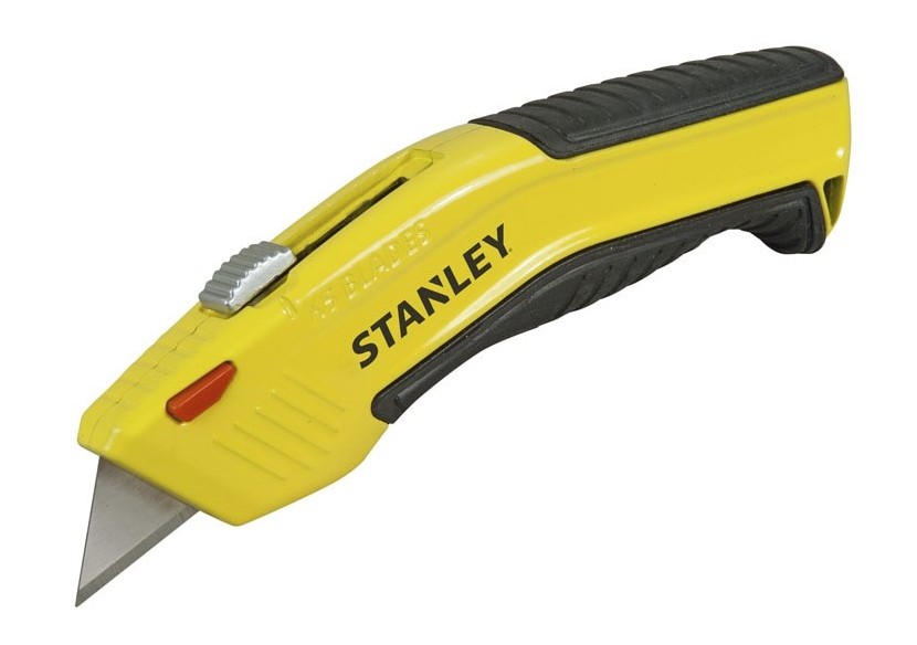 Couteau A Lame Retractable A Rechargement Automatique  - Stanley : Confort'Mat