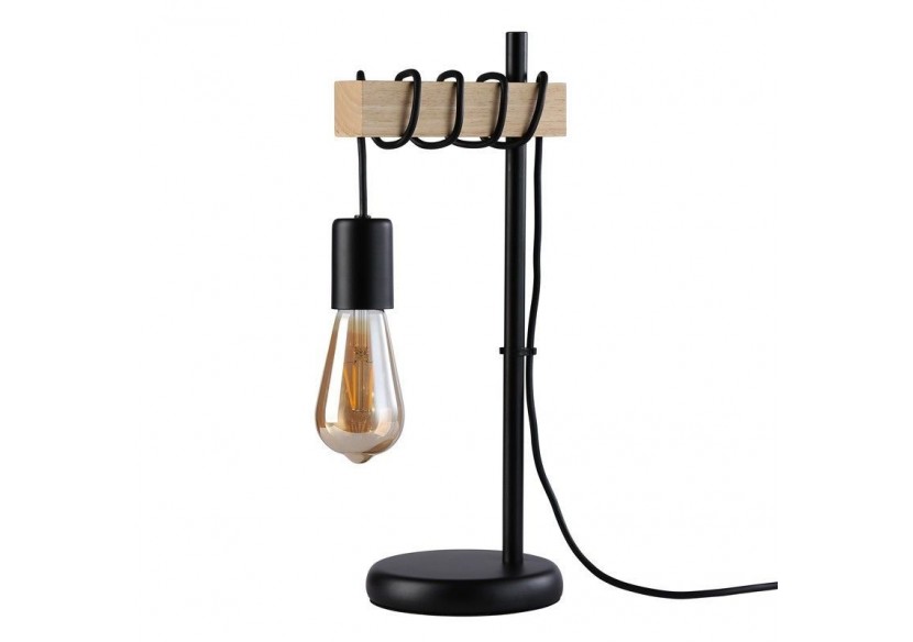 Lampe de table en bois "WOODA" - LM132-N - Barcelona LED