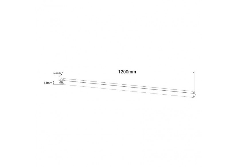 Linéaire LED haute puissance CCT - 40W - 120cm - B8596-CCT-120 - Barcelona LED