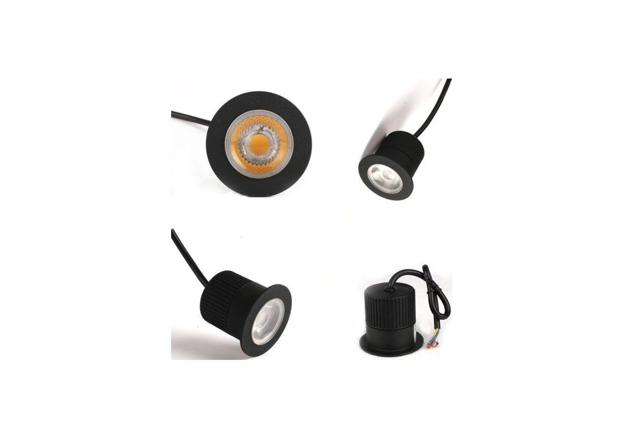 Spot extérieur encastrable de sol RGB - 12V DC -9W - IP67 - BA50020-RGB - Barcelona LED