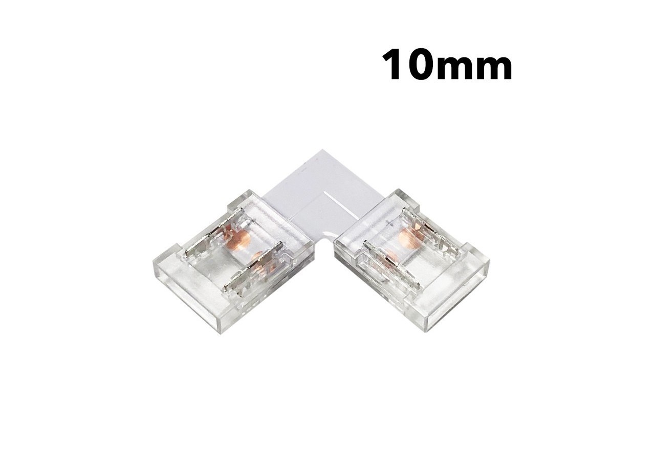 Connecteur rapide d'angle ruban à ruban unicolore de 10mm - FPC10-L2A - Barcelona LED