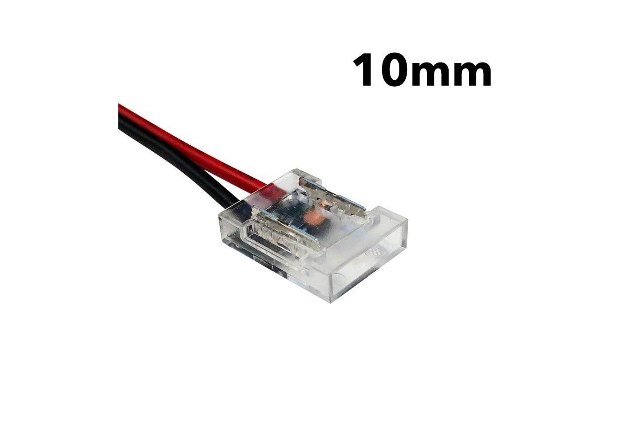 Connecteur cablé pour ruban LED 10mm IP20 - G-A2P-10 - Barcelona LED