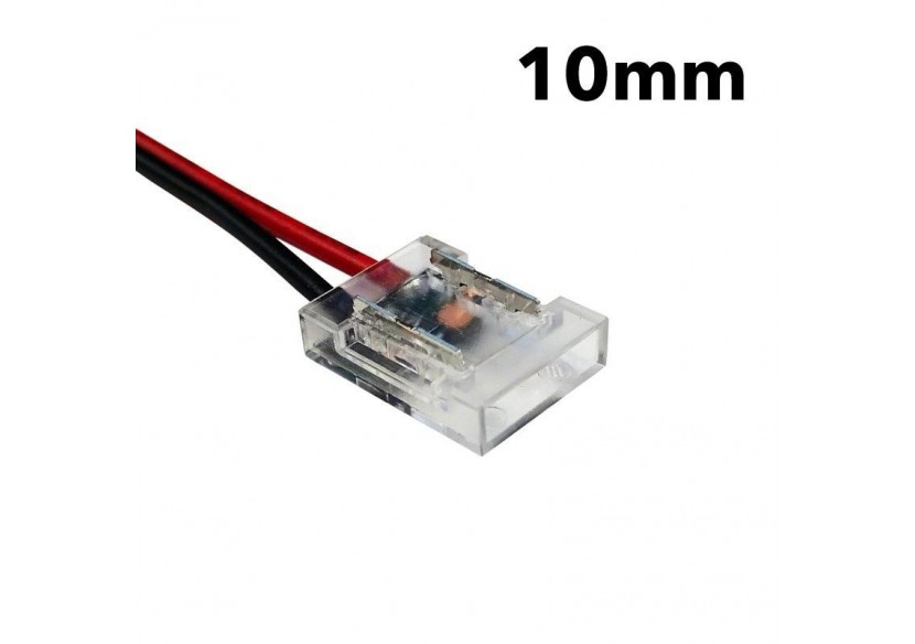 Connecteur cablé pour ruban LED 10mm IP20 - G-A2P-10 - Barcelona LED