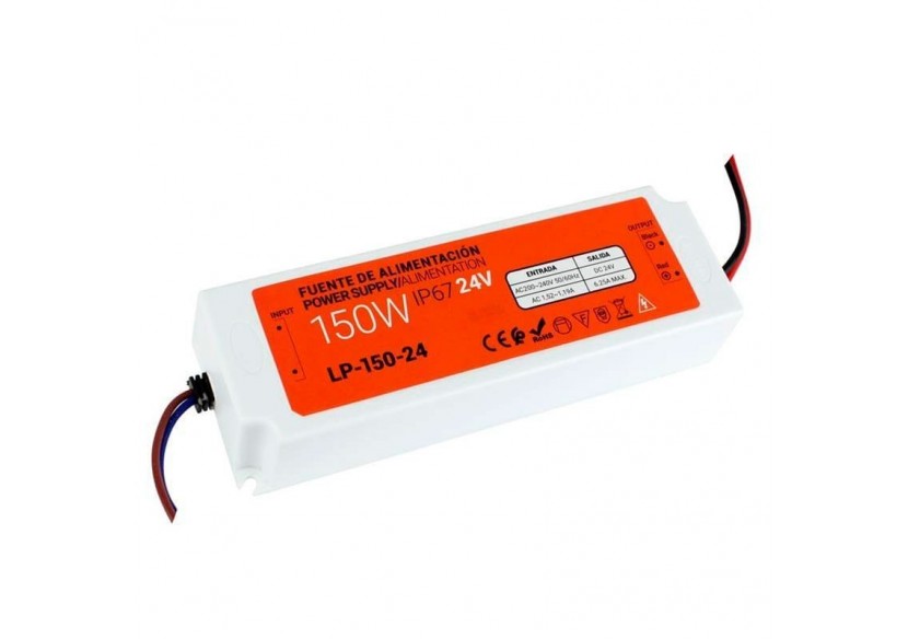 Transformateur étanche compact 24V 150W IP67 - LP-150-24 - Barcelona LED