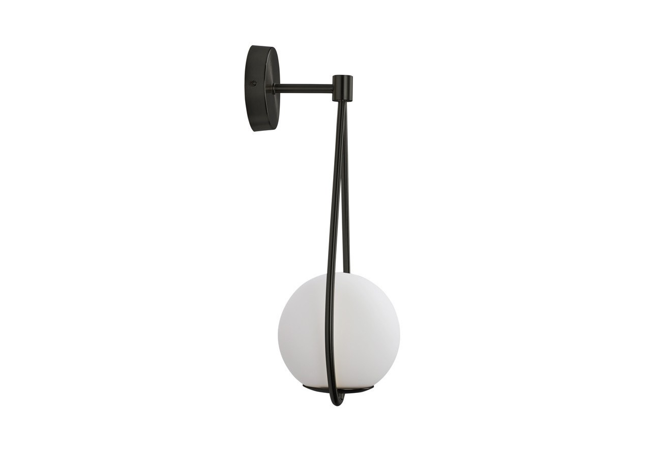 Applique murale globe en verre "Clara" - E14 - LD1005-N - Barcelona LED