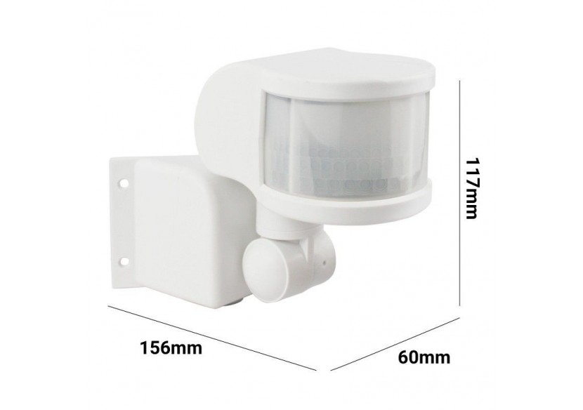 Capteur de mouvement infrarouge PIR d'angle IP44 - SP04B - Barcelona LED