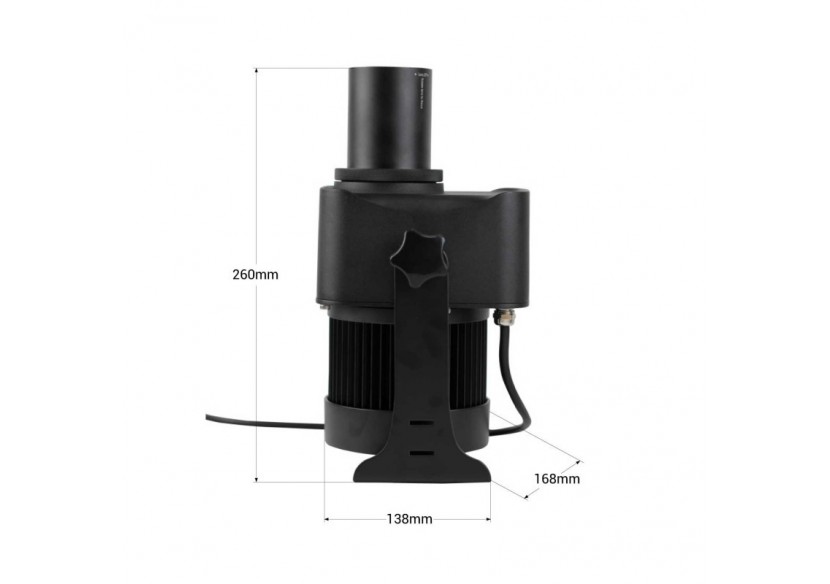 Projecteur de logo LED GOBO 100W rotatif extérieur - IP65 - BLP100E-R - Barcelona LED