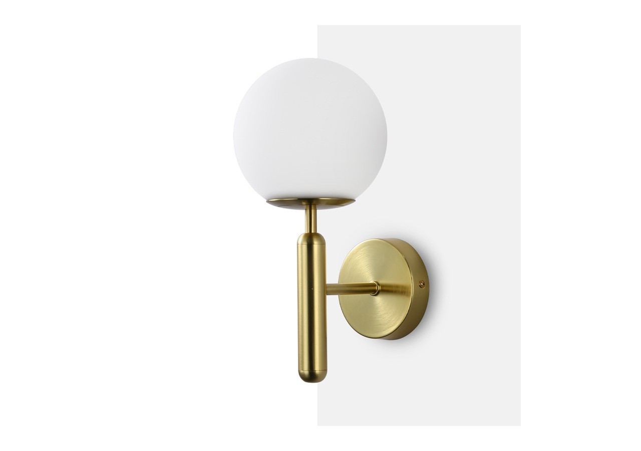 Applique murale globe en verre "Elsa" - E14 - LD1004-D - Barcelona LED