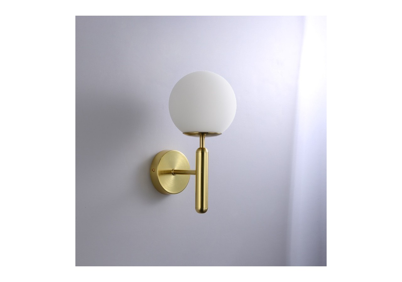 Applique murale globe en verre "Elsa" - E14 - LD1004-D - Barcelona LED