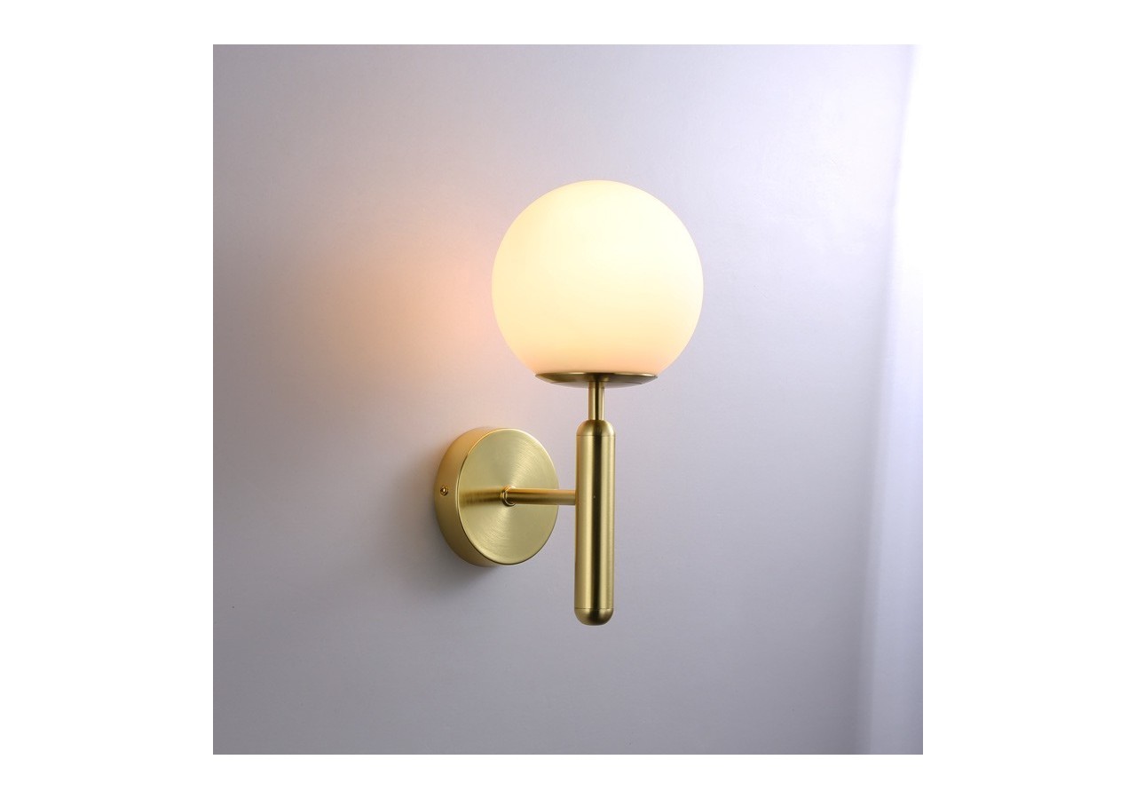 Applique murale globe en verre "Elsa" - E14 - LD1004-D - Barcelona LED