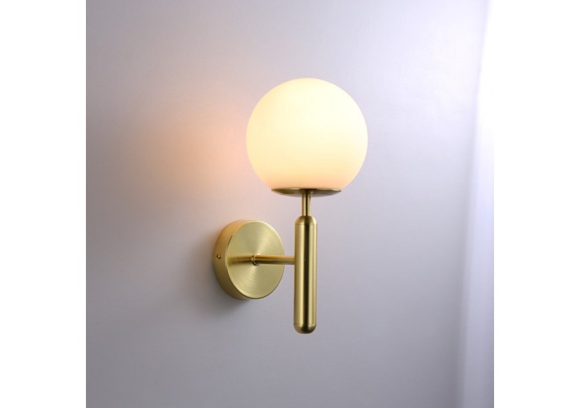 Applique murale globe en verre "Elsa" - E14 - LD1004-D - Barcelona LED