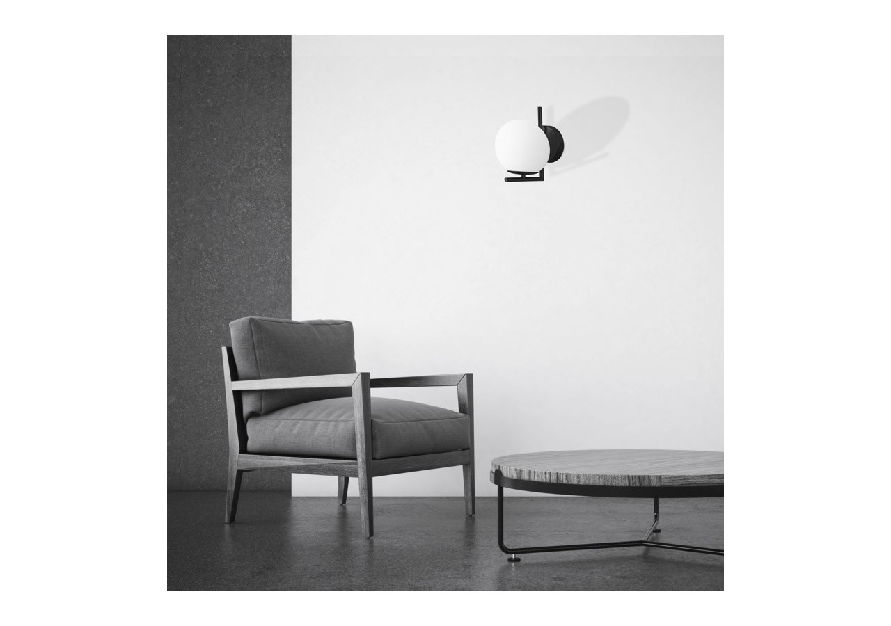 Applique murale globe en verre "Margaret" - LD1001-N - Barcelona LED