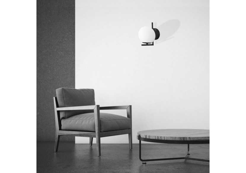 Applique murale globe en verre "Margaret" - LD1001-N - Barcelona LED