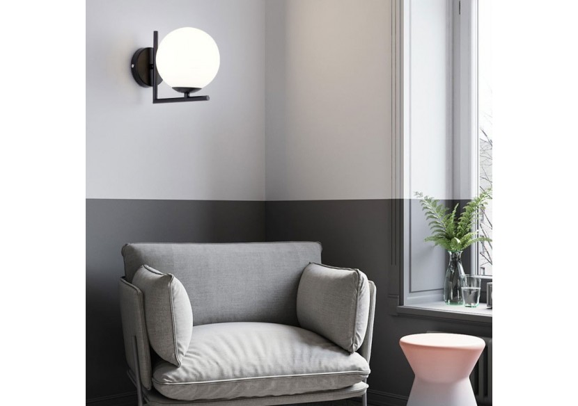 Applique murale globe en verre "Margaret" - LD1001-N - Barcelona LED